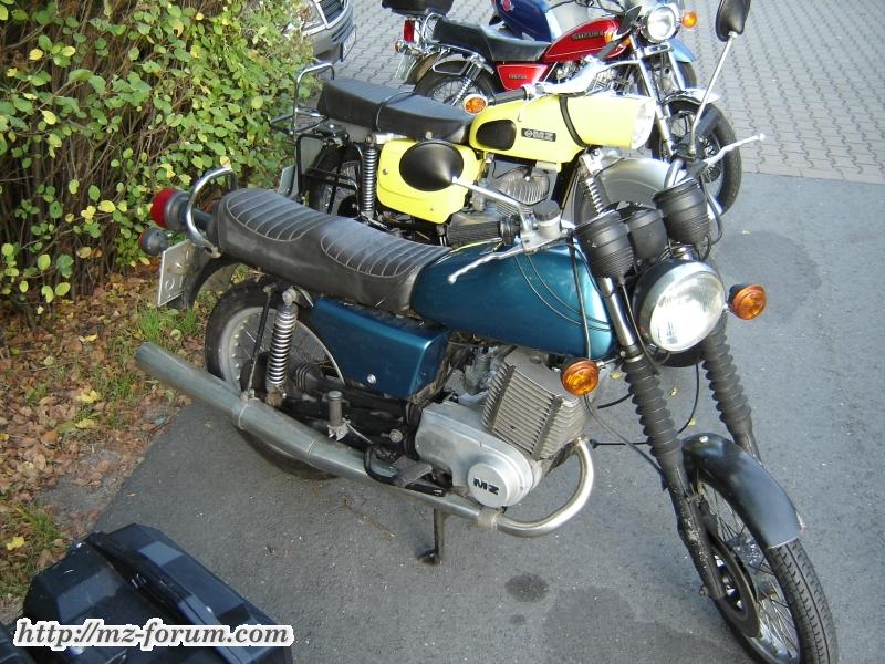 ETZ 250, BJ. 1986, Motorrad der Tochter, vor der Überholung