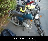 ETZ 250, BJ. 1986, Motorrad der Tochter, vor der Überholung