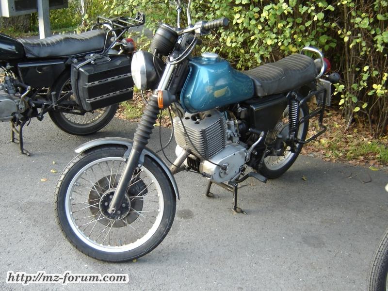 ETZ 250, BJ. 1986, Motorrad der Tochter, vor der Überholung