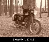 MZ mit Winterrüstung
