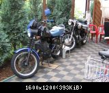 Noch bei meinem Kumpel auf der Terrasse