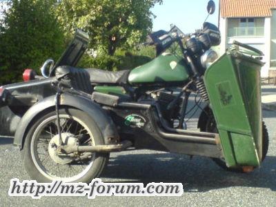Mein ETZ 250 Gespann "Emma Hope"
