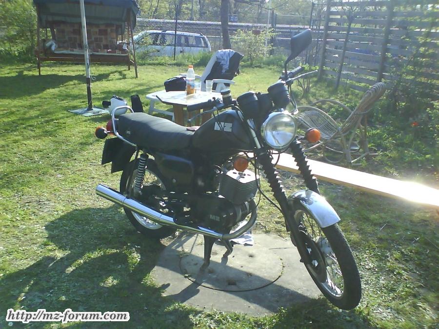 Meine MZ150ETZ nach der Reinigung :)