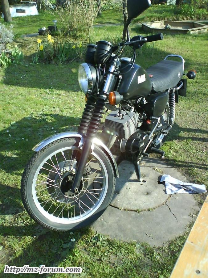 Meine MZ150ETZ nach der Reinigung :)