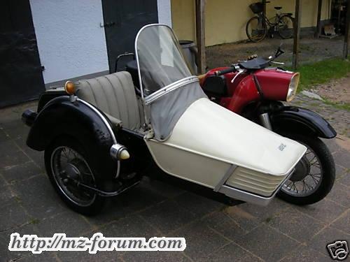 Ein formschönes Motorrad.