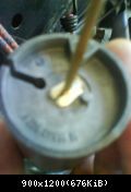 Flachstecker als Düsennadel-Halteblech