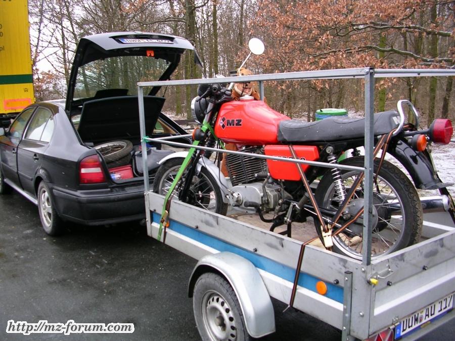 31.01.2009 -  ebay-Kauf  -  Transport nach Hause