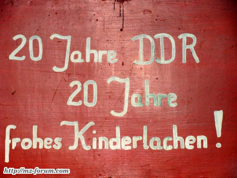 20 Jahre DDR