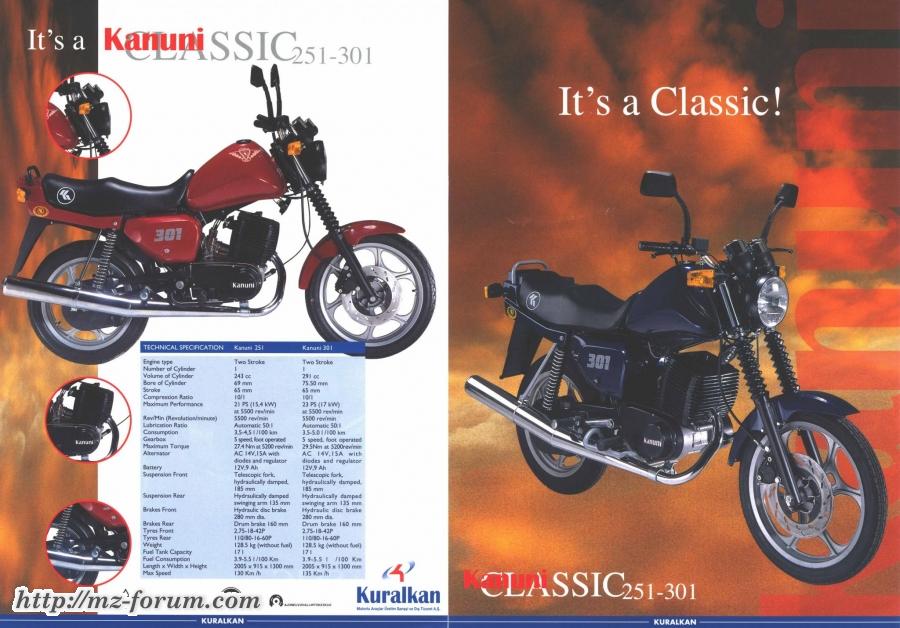 MZ Kanuni 251/301 Classic (1998)