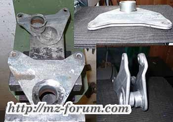 Motorhalter verstärkt