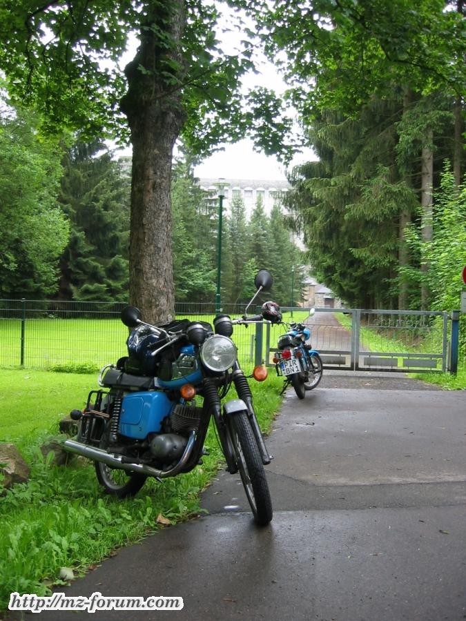 01 - kurzer Halt an der Talsperre Lehnmühle