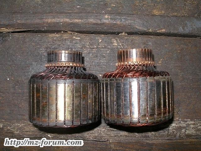 Der Rotor ist völlig fertig