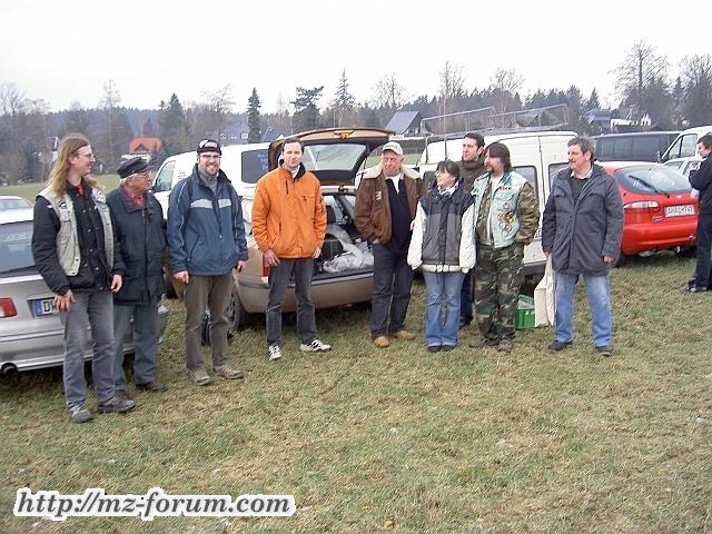 Die Tauschpartner aus dem Forum.