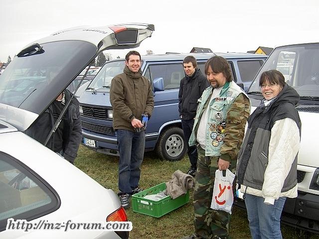 "Umschichten" / Parkplatz Augustusburg, Wintertreffen 2008