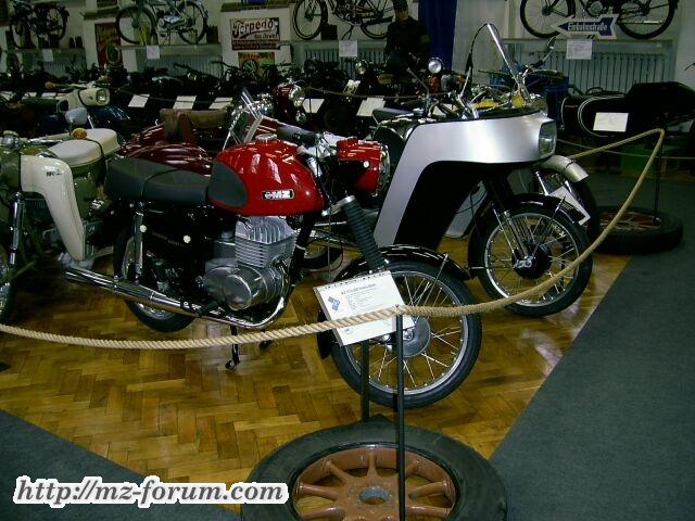 Meine MZ's im Museum Perleberg