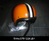 Helm orange 1