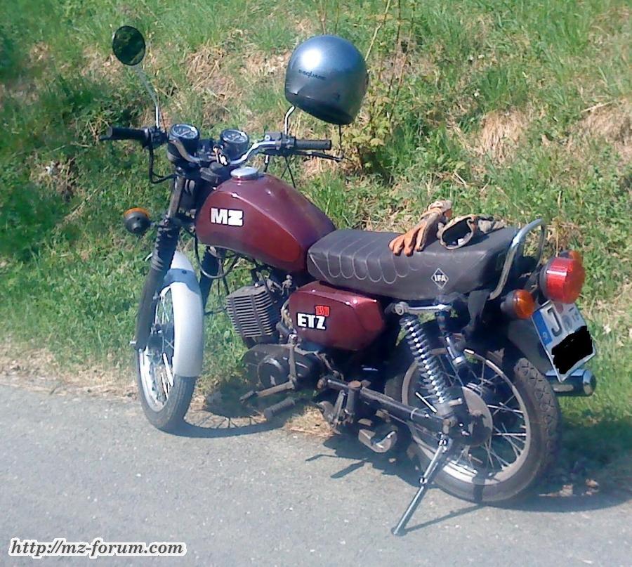 ETZ 150 aktuelle farbe rot