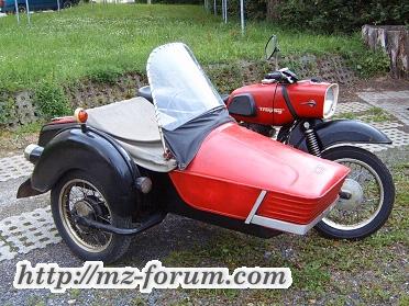 MZ ES250-2 de luxe Gespann Kopie