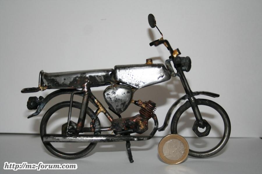 Moped geschweißt