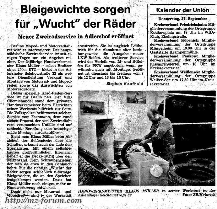 Neue Zeit 27-09-1984