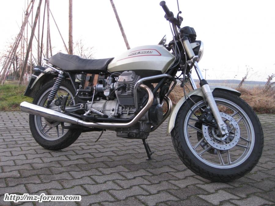 Guzzi - neuer Auspuff