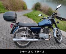 MZ ETZ 250/S unterwegs im Sauerland (HSK)