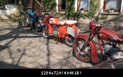 BK 350 (56er), ES 300 (62er) und TS 250 (Bj.75)