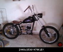 MZ RT 125/3 Chopper Umbau