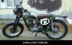 TS 150 Scrambler Umbau