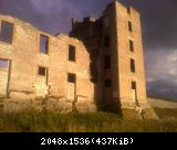 Thurso Castle, oder was davon übrig ist.