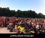 Der Festplatz: vor der Gloriette im Schloss Schönbrunn