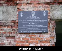 Karlovac Gedenktafel