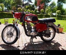 MZ TS 125 (150) - 2012 restauriert