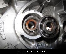 MZ TS 150 Motor MM125/2 zerlegen Wellendichtring
