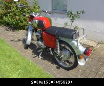 MZ TS 150 rot