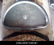 MZ ES 125 1969 Tachometer