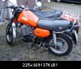 MZ ETZ 251 Gespann BJ 1989