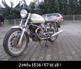 Guzzi - neuer Auspuff