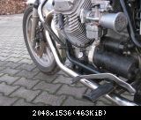 Guzzi - neuer Auspuff