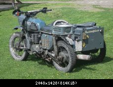 MZ ES250/2 Gespannratte