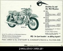 MZ Es 175 werbung west