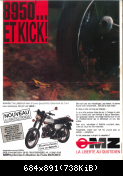 MZ ETZ in Moto Journal (Frankreich) 22.03.1990